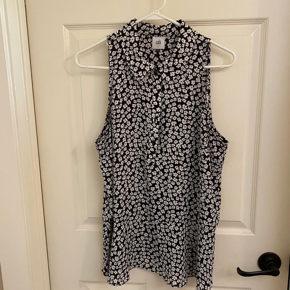 Cabi Befriend Peplum Top L